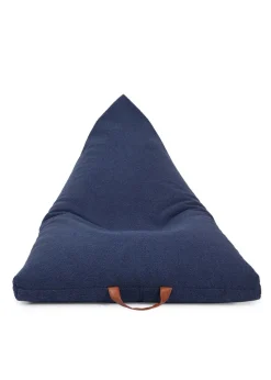 Kaikoo Blue Boucle Urban Seat Lounger with PVC Handle