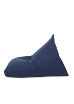 Kaikoo Blue Boucle Urban Seat Lounger with PVC Handle