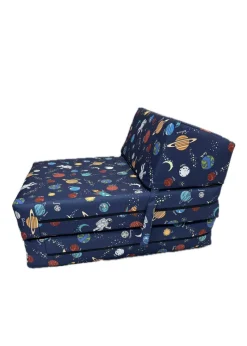 Kaikoo Blue Space Print Chair Bed