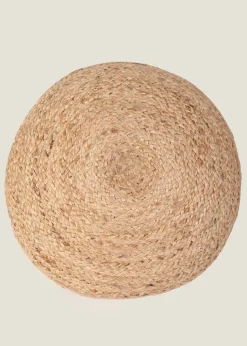 Kaikoo Brown Pouffe