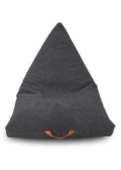 Kaikoo Grey Boucle Urban Seat Lounger with PVC Handle