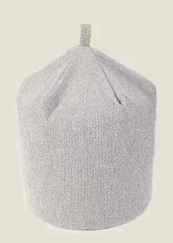 Kaikoo Ivory Boucle Beanbag