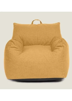 Kaikoo Ochre Large Single Chair  in Luxury Brushed Polyester