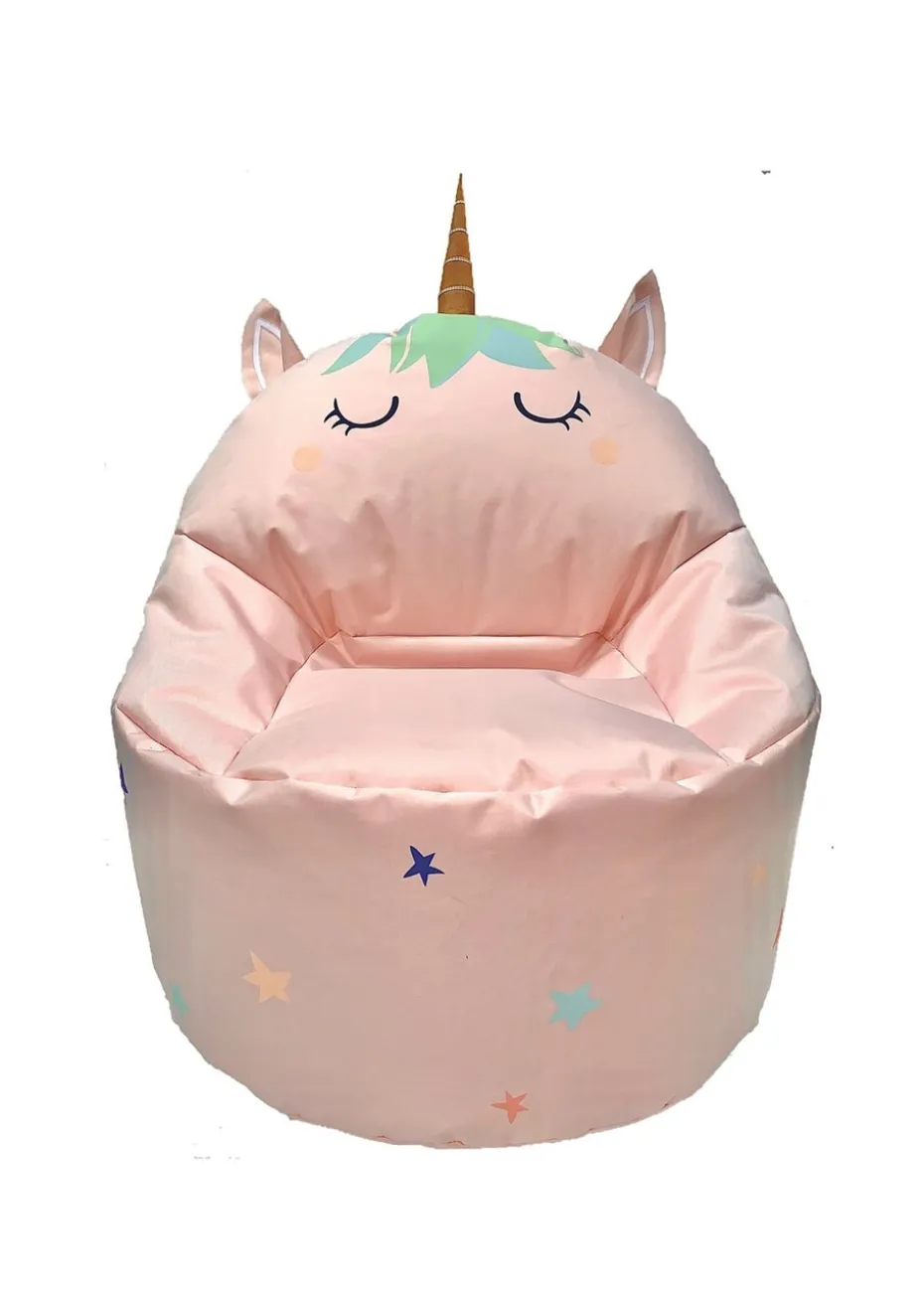 Kaikoo Pink Unicorn Beanbag
