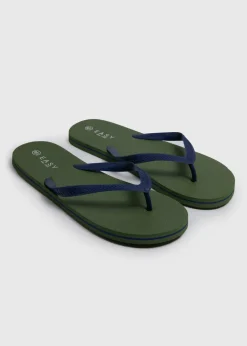 Khaki Flip Flops