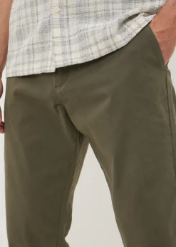 Khaki Slim Fit Chinos