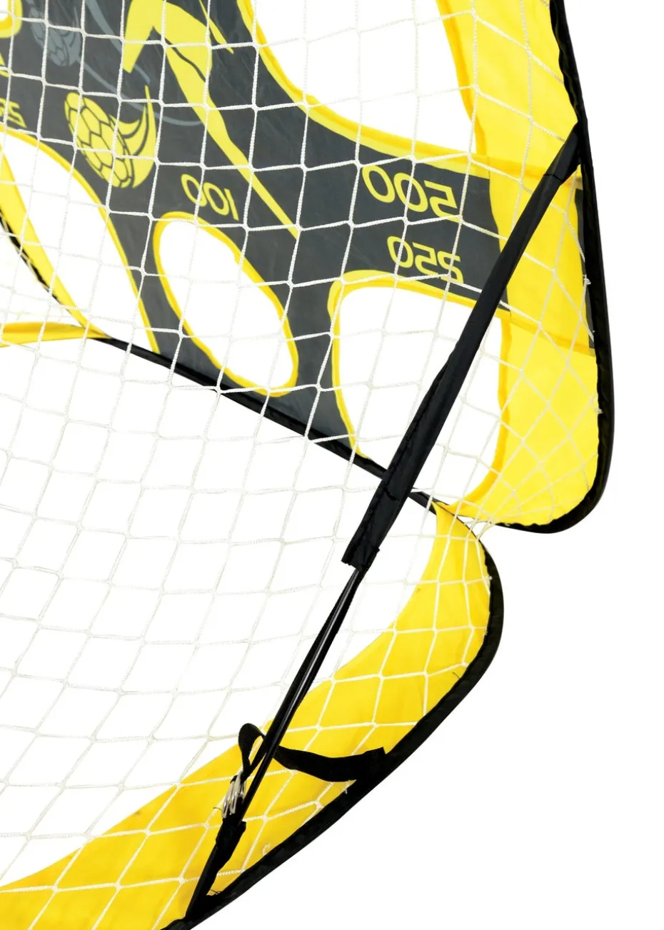 Kickmaster Multi Colour Quick Up Goal & Target Shot