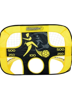 Kickmaster Multi Colour Quick Up Goal & Target Shot