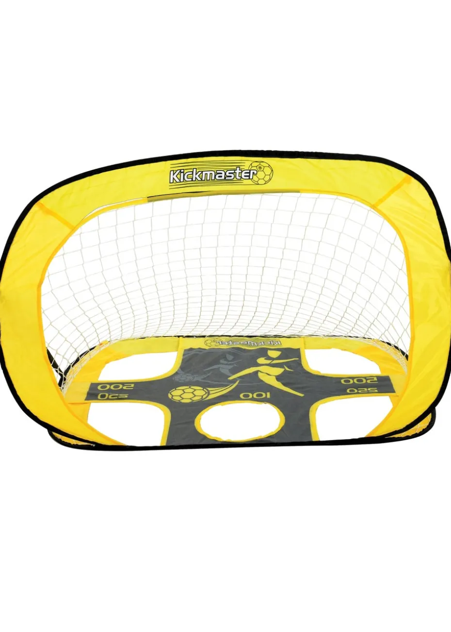 Kickmaster Multi Colour Quick Up Goal & Target Shot