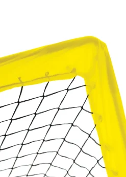 Kickmaster Yellow Fibreglass Flexi Goal 8ft (H120cm x W244cm x L120cm)