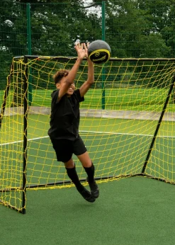 Kickmaster Yellow Heavy Duty Goal 6ft (H122cm x W180cm x L75cm)