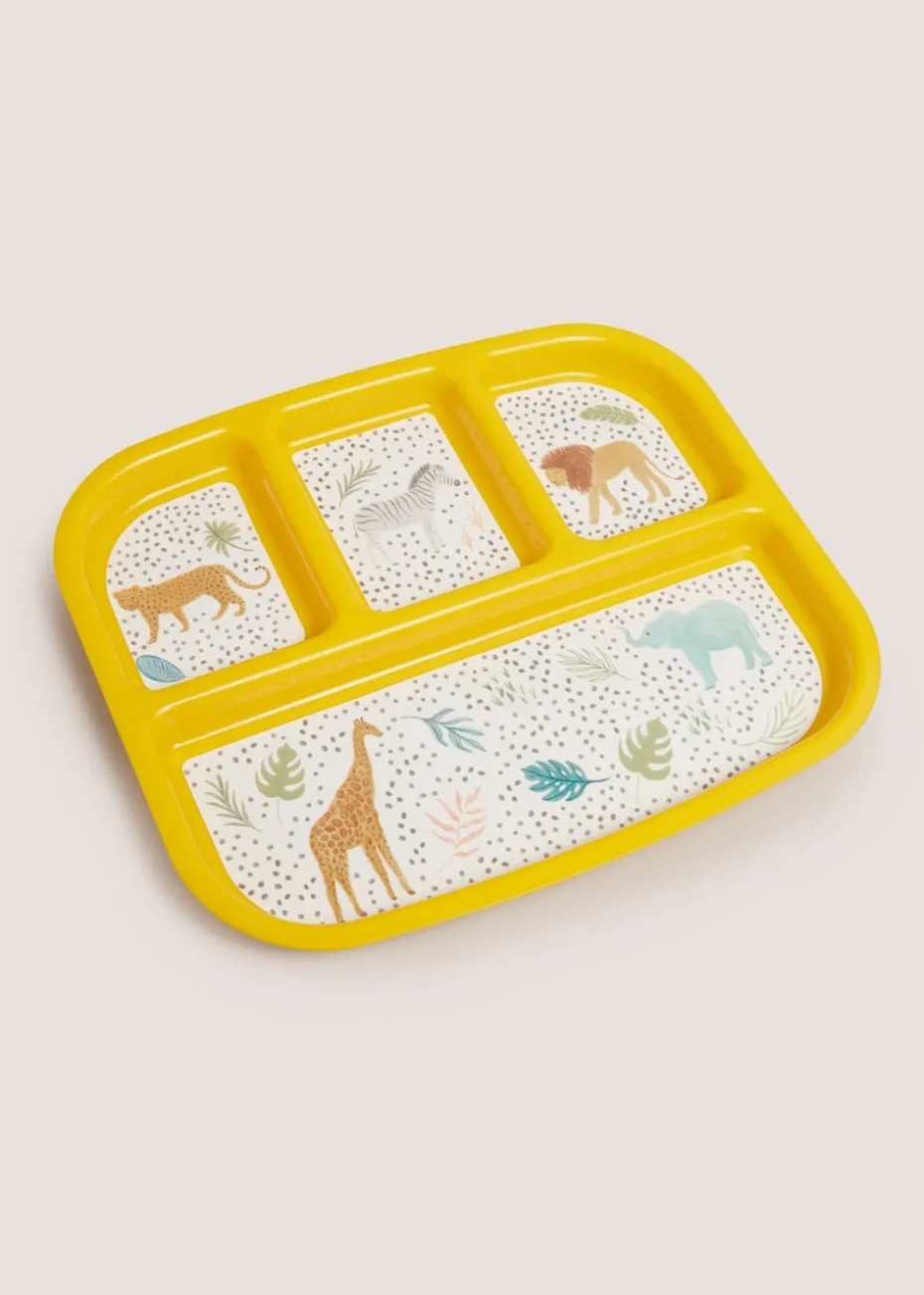 Kids 3 Piece Safari Dinner Set