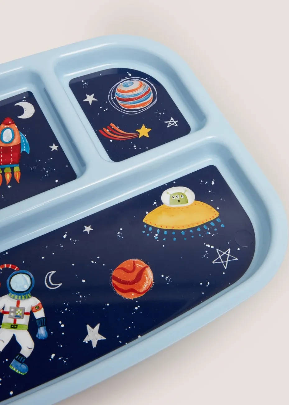 Kids 3 Piece Space Dinner Set