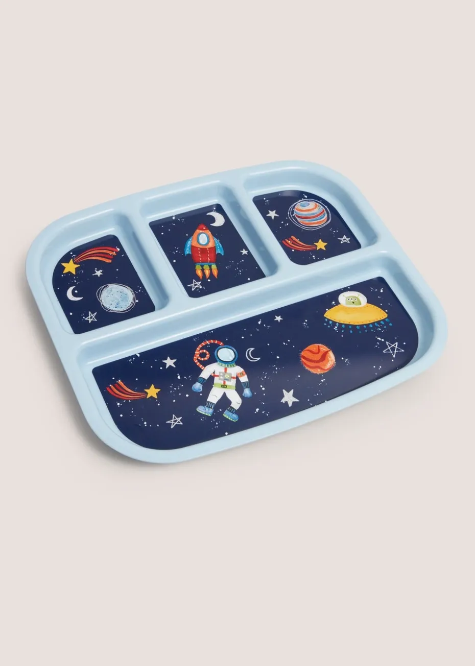 Kids 3 Piece Space Dinner Set