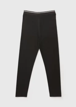 Kids Black Base Layer Leggings (3-16yrs)
