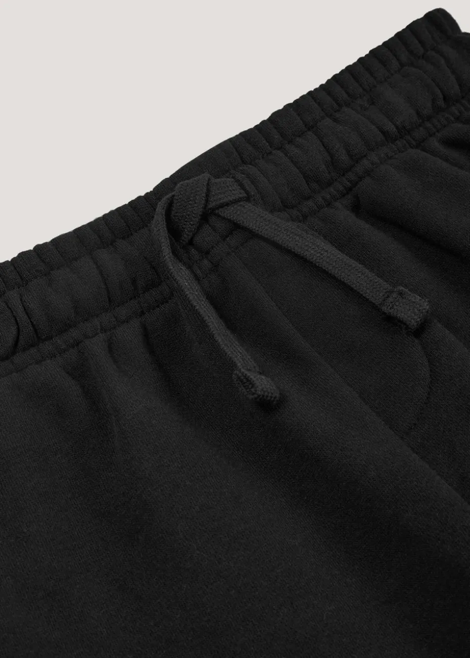 Kids Black Jogger School Sports Shorts (3-13yrs)