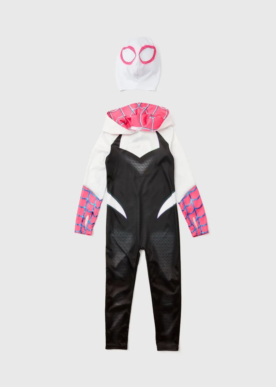 Kids Black Spider Gwen Costume (3-7yrs)