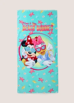 Kids Blue Minnie & Daisy Beach Towel