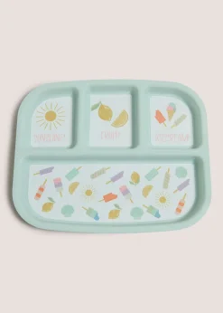 Kids Ice Cream Divide Plate