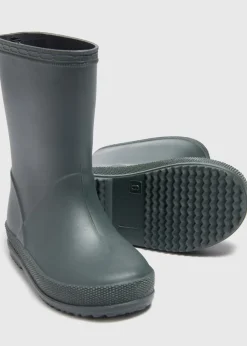 Kids Khaki Wellies (Younger 4-12)