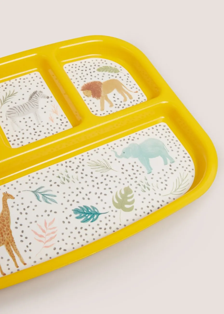 Kids Safari Divide Plate