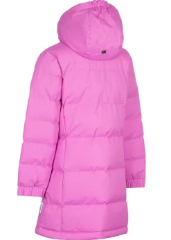 Kids Trespass Pink Tiffy Padded Jacket (2-12yrs)