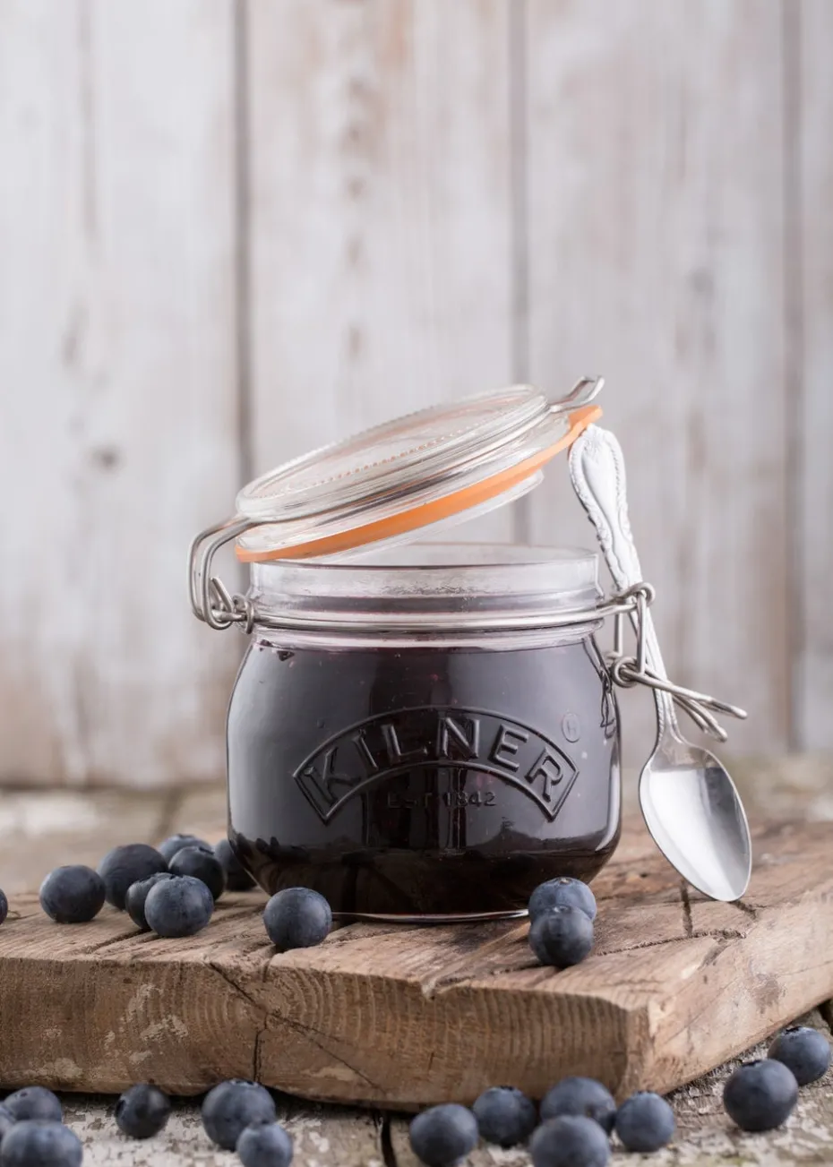 Kilner Clip Top Round Jar 4pc