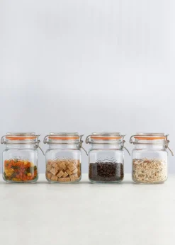 Kilner 1.5l Clip Top Square Jar