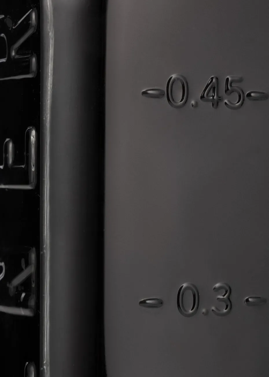 Kilner Set of 2 Oil Bottles & Metal Rack (600ml)