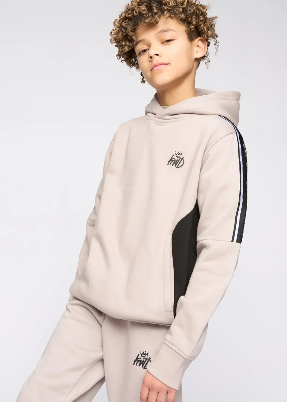 Kings Will Dream Ash Grey Techy Taped Tracksuit (7-14 yrs)