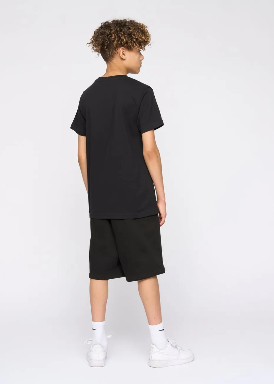 Kings Will Dream Black Crosby T Shirt (7-14 yrs)