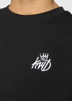 Kings Will Dream Black Crosby T Shirt (7-14 yrs)