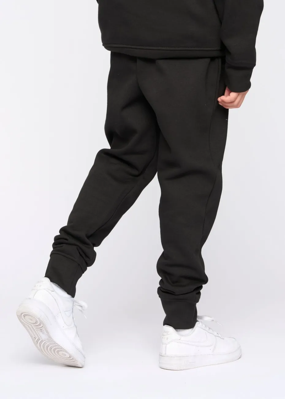 Kings Will Dream Black Crosby Joggers (7-14 yrs)