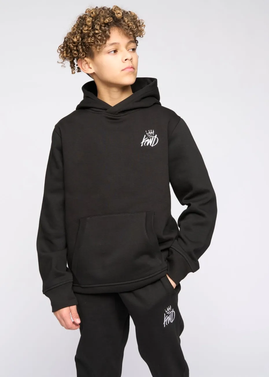 Kings Will Dream Black Crosby Hoodie (7-14 yrs)