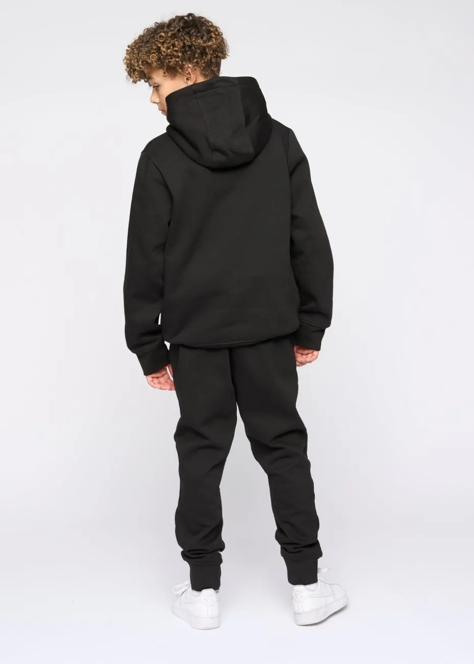 Kings Will Dream Black Crosby Hoodie (7-14 yrs)