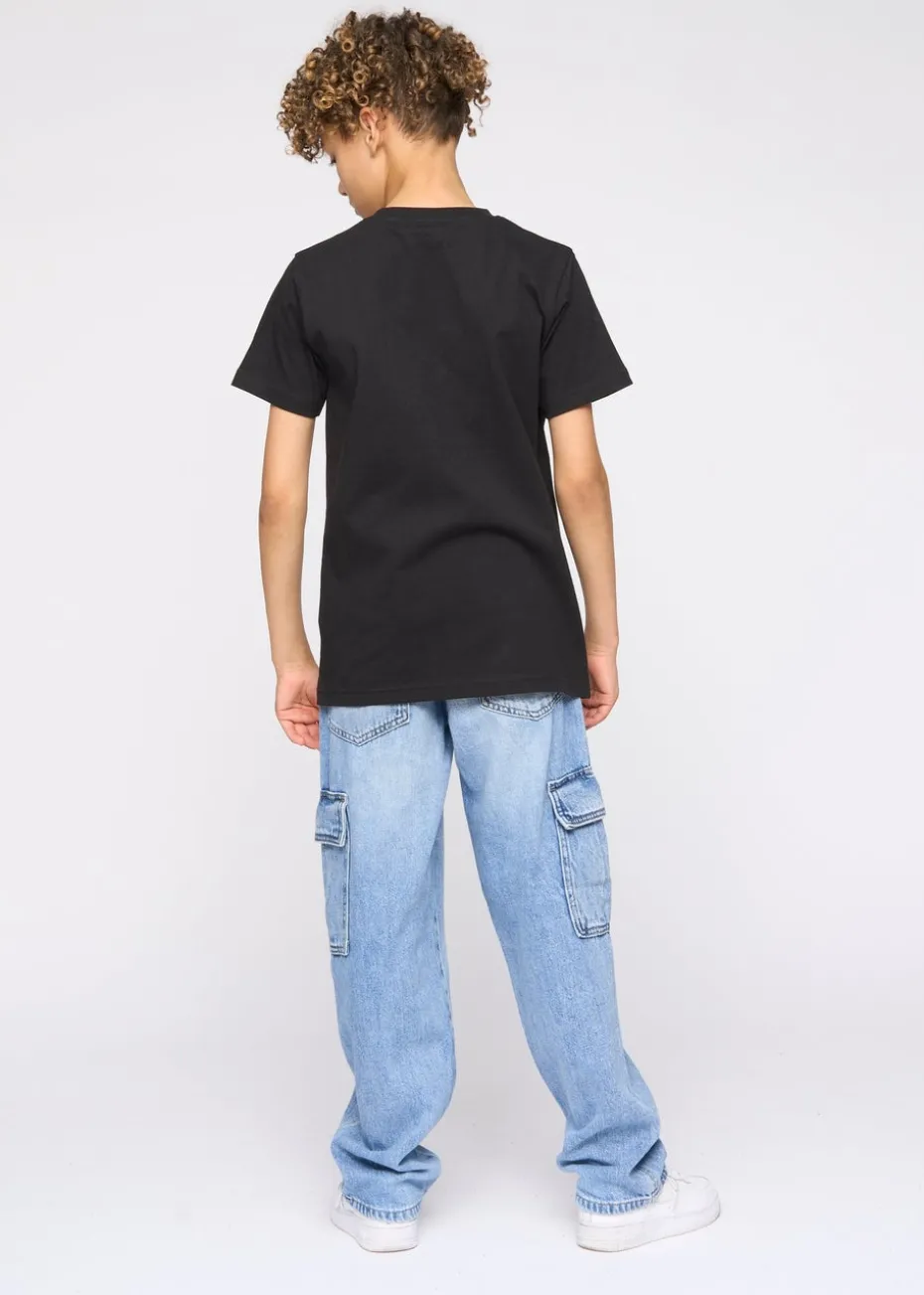 Kings Will Dream Black Pasadena T Shirt (7-14 yrs)