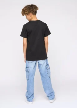 Kings Will Dream Black Ransom T-Shirt (7-14 yrs)