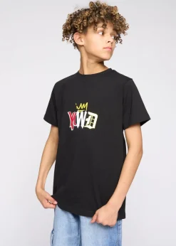Kings Will Dream Black Ransom T-Shirt (7-14 yrs)