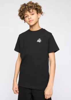 Kings Will Dream Black Stanton T-Shirt (7-14 yrs)