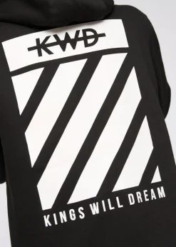 Kings Will Dream Black Stanton Hoodie (7-14 yrs)