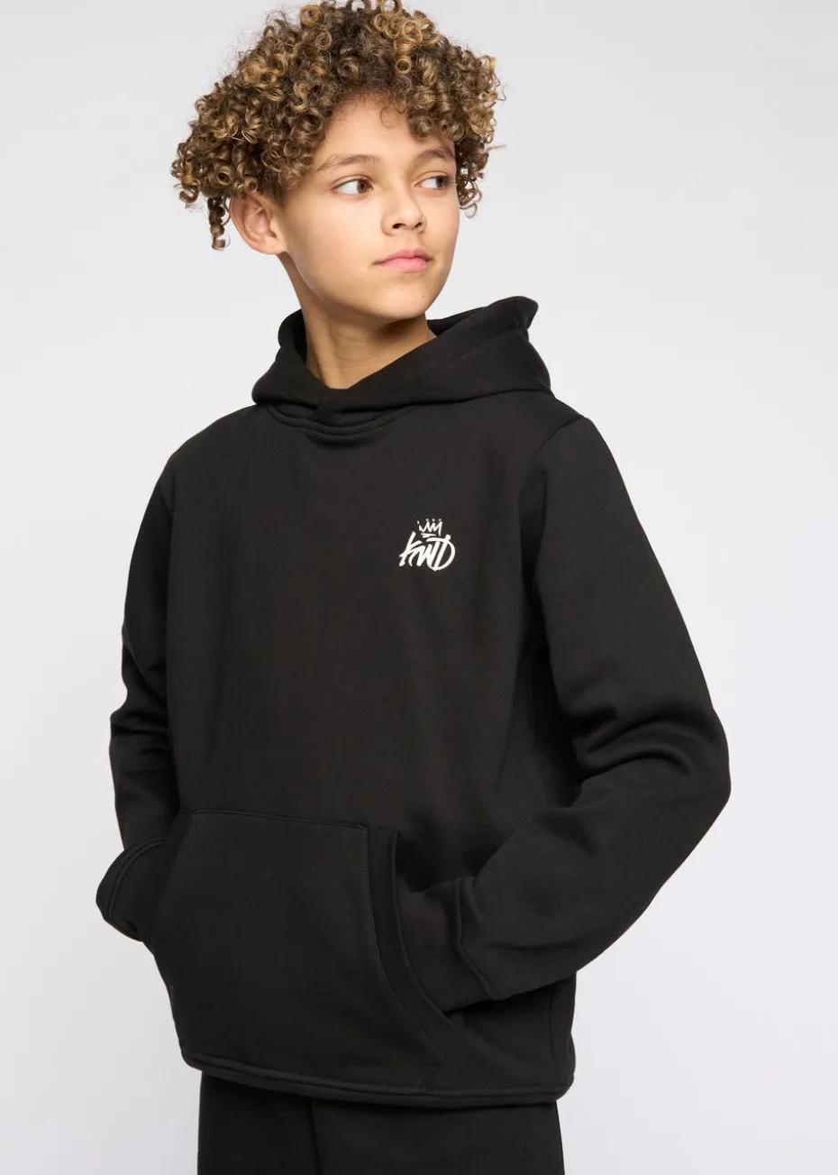 Kings Will Dream Black Stanton Hoodie (7-14 yrs)