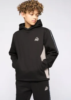 Kings Will Dream Black Techy Taped Tracksuit (7-14 yrs)