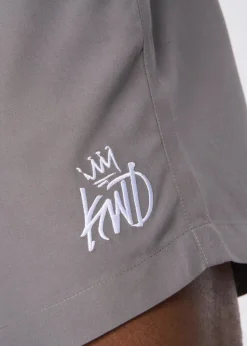 Kings Will Dream Charcoal Grey Crosby Swim Shorts