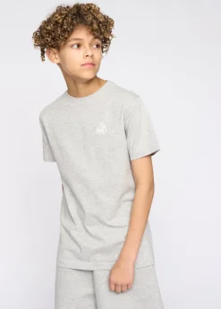 Kings Will Dream Grey Marl Stanton T-Shirt (7-14 yrs)