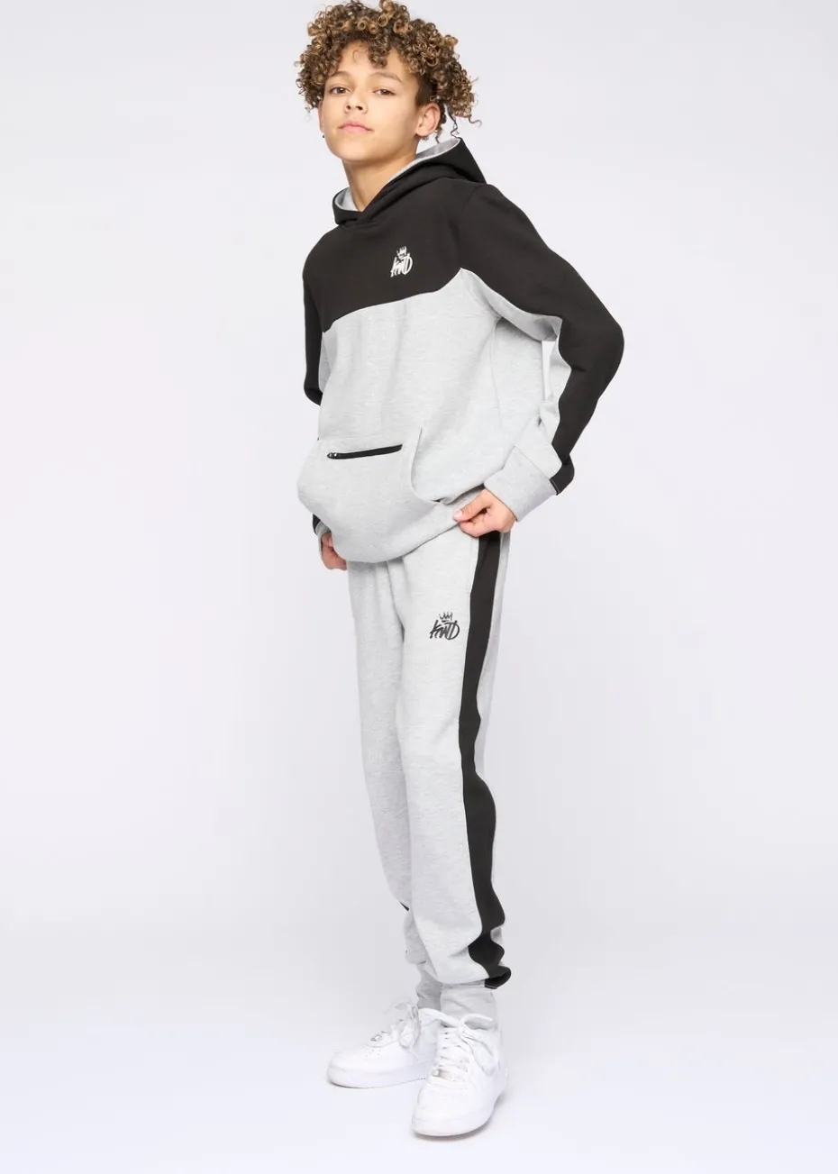 Kings Will Dream Grey Marl Techy Tracksuit (7-14 yrs)