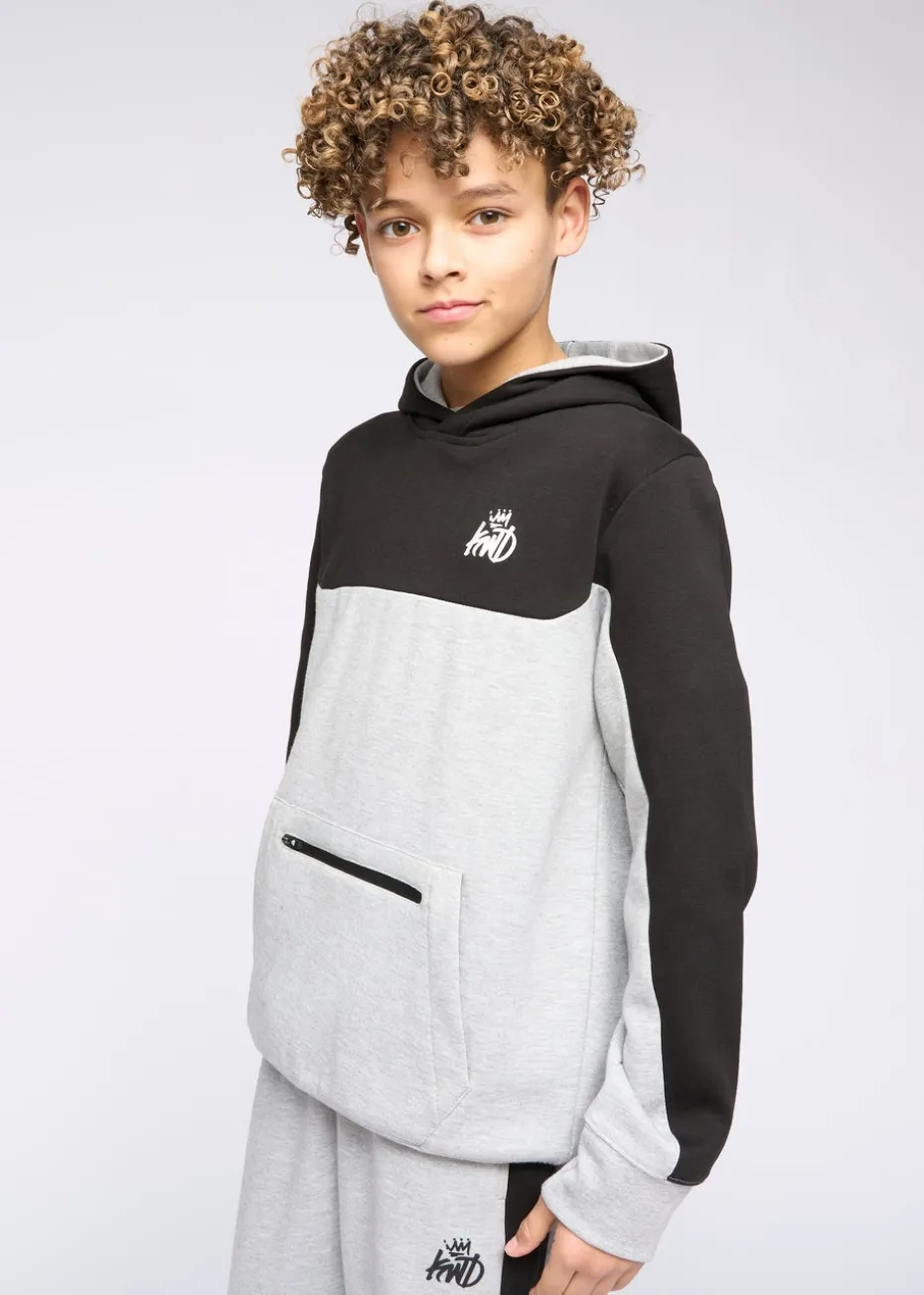 Kings Will Dream Grey Marl Techy Tracksuit (7-14 yrs)