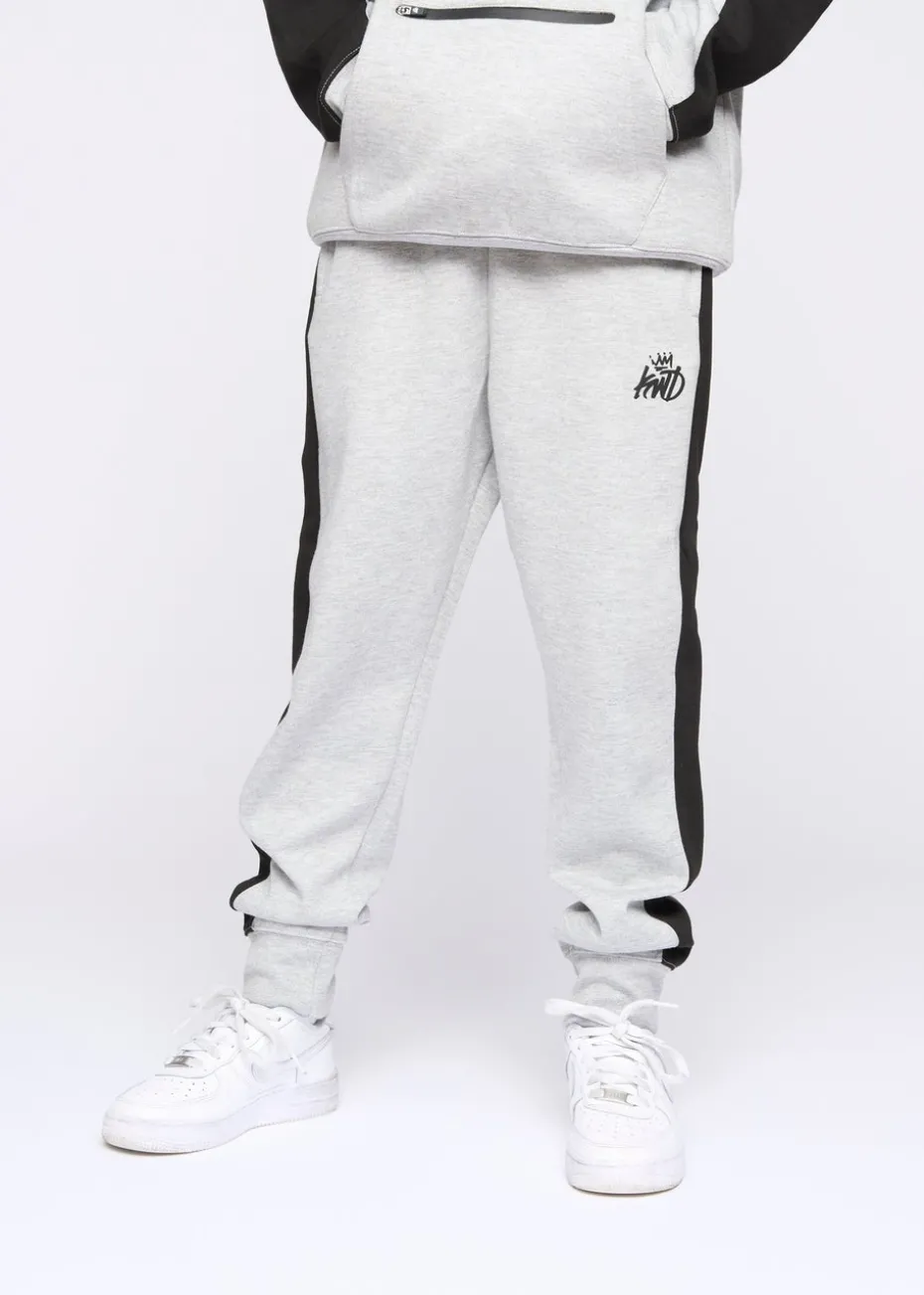 Kings Will Dream Grey Marl Techy Tracksuit (7-14 yrs)