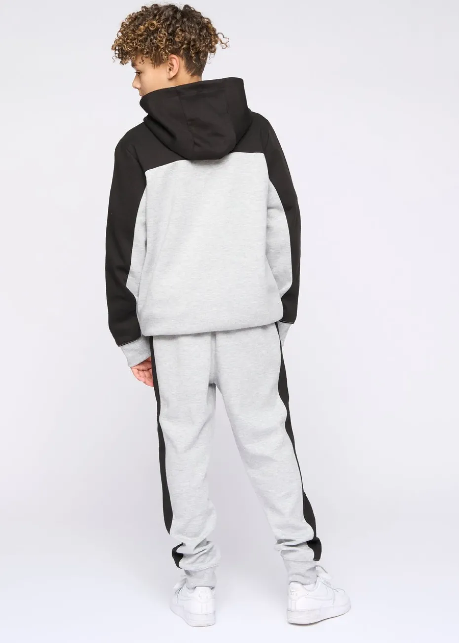 Kings Will Dream Grey Marl Techy Tracksuit (7-14 yrs)