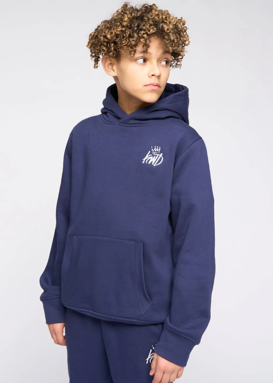 Kings Will Dream Navy Crosby Hoodie (7-14 yrs)
