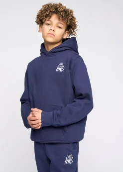 Kings Will Dream Navy Crosby Hoodie (7-14 yrs)